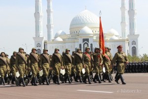 Астанада әскери шеру өтті